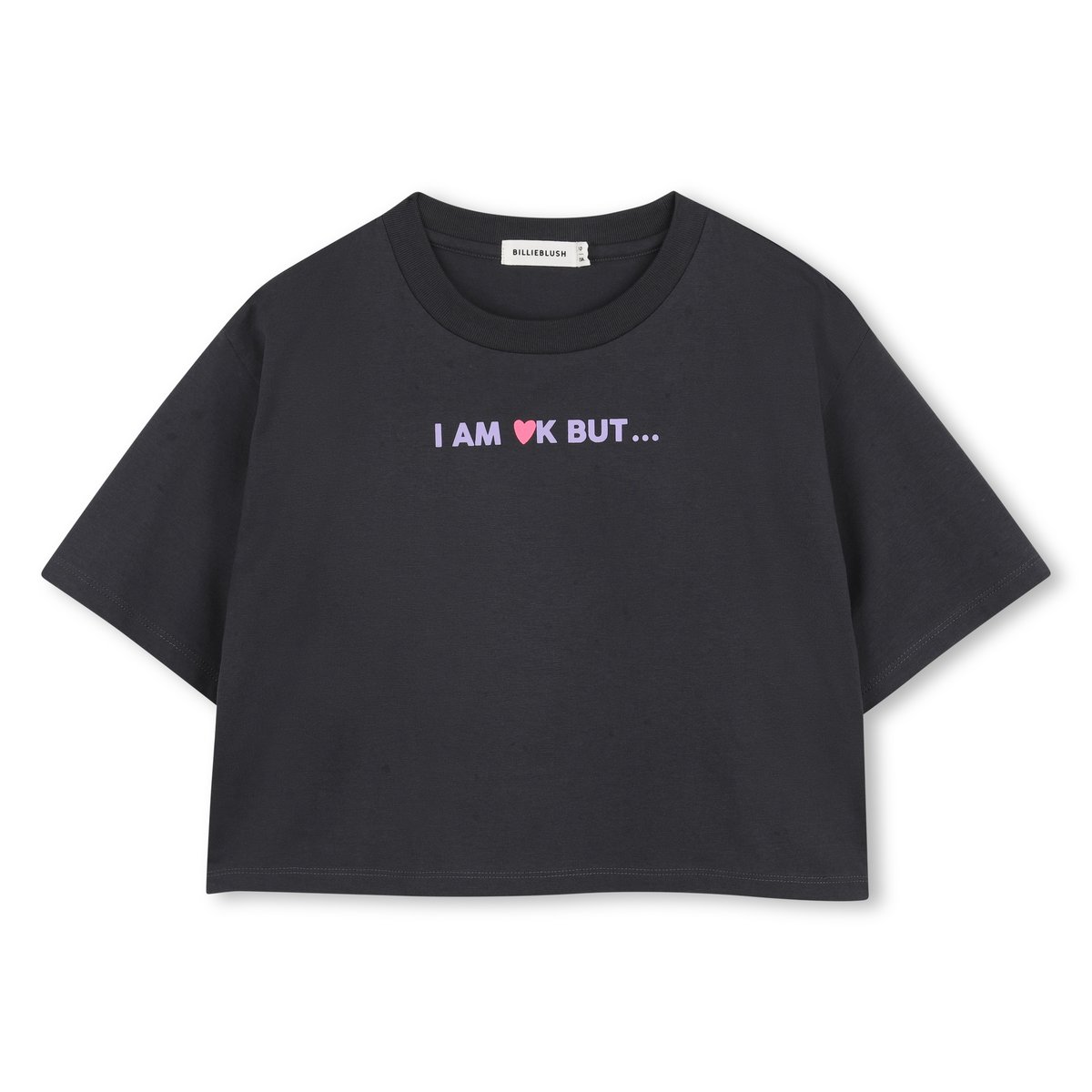 Tee-shirt manches courtes dark grey, BILLIEBLUSH
