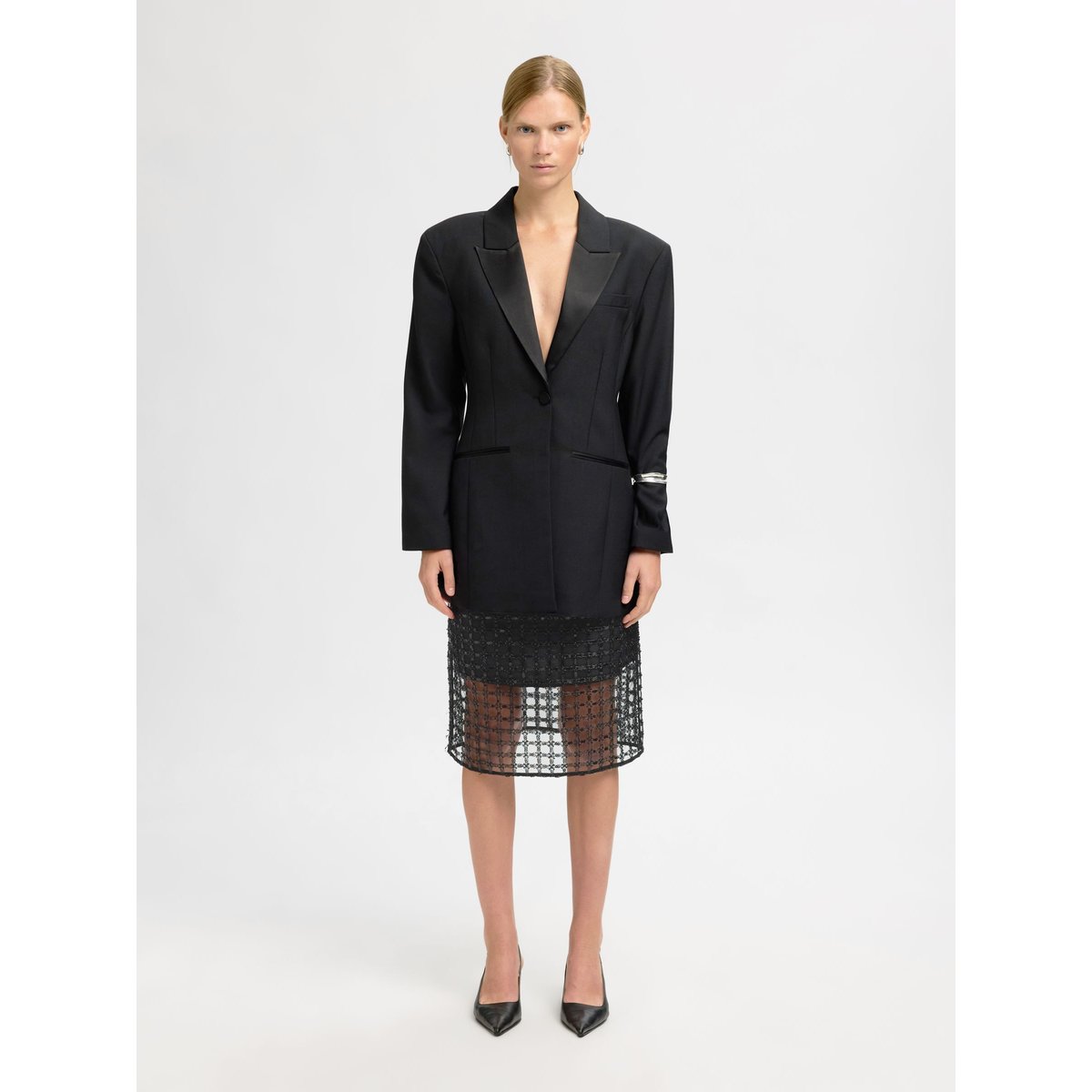 Jupe Mi-Longue black, SELECTED