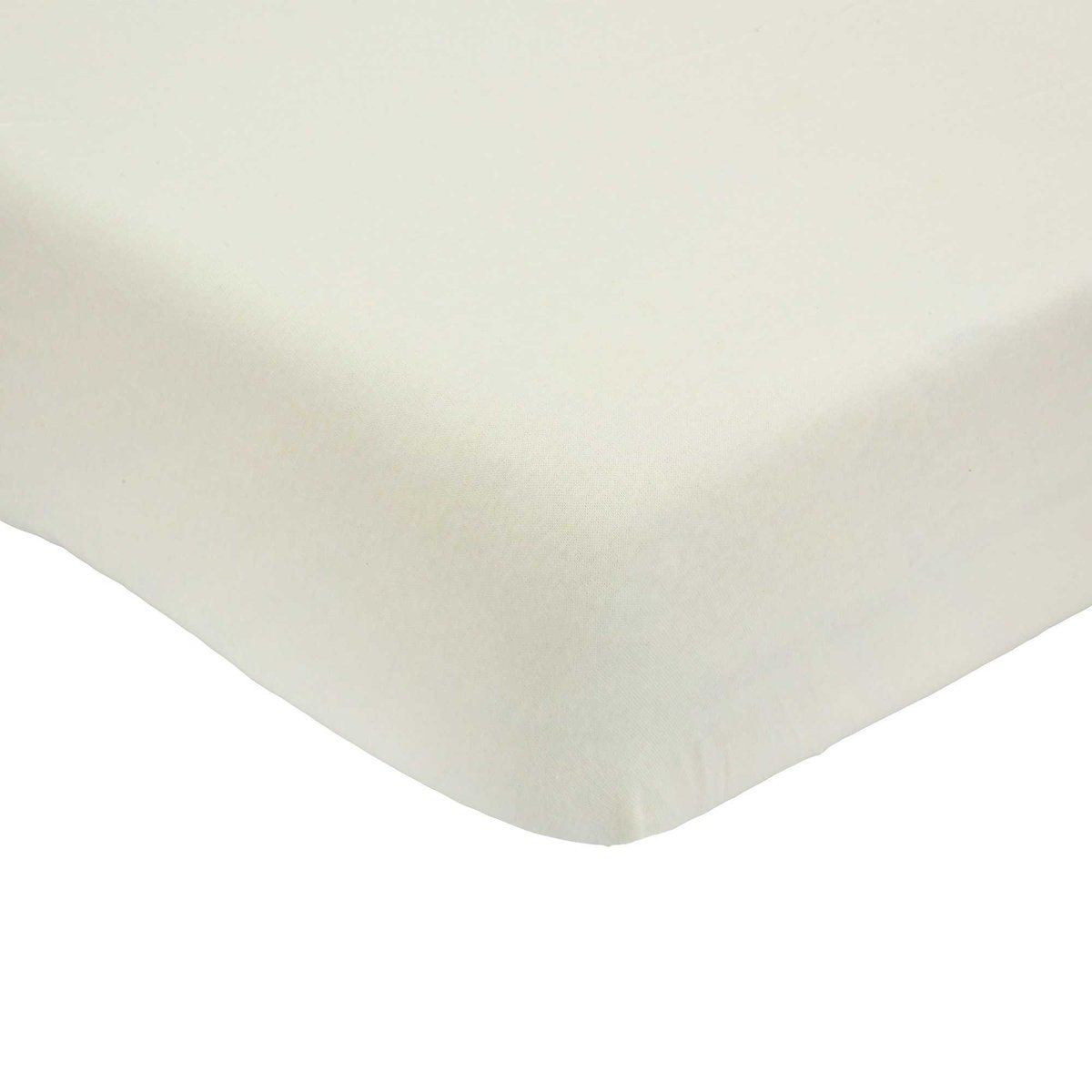 Drap housse OEKO-TEX® STANDARD 100 #ece7d8, TROIS KILOS SEPT