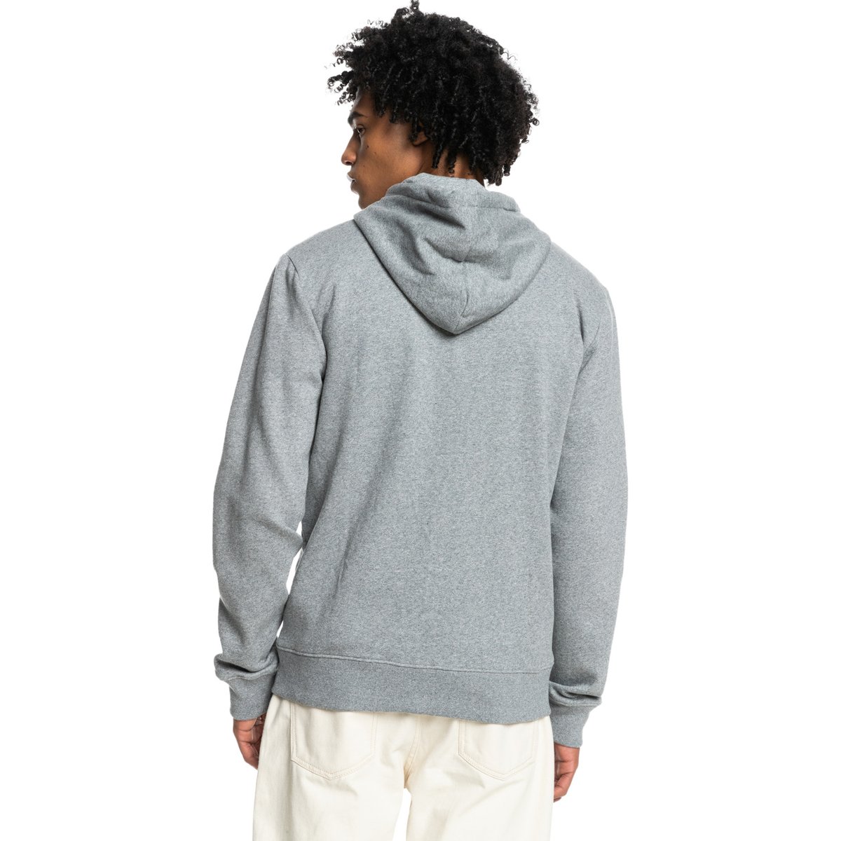 Veste Zippée À Capuche Essentials gris chiné, QUIKSILVER