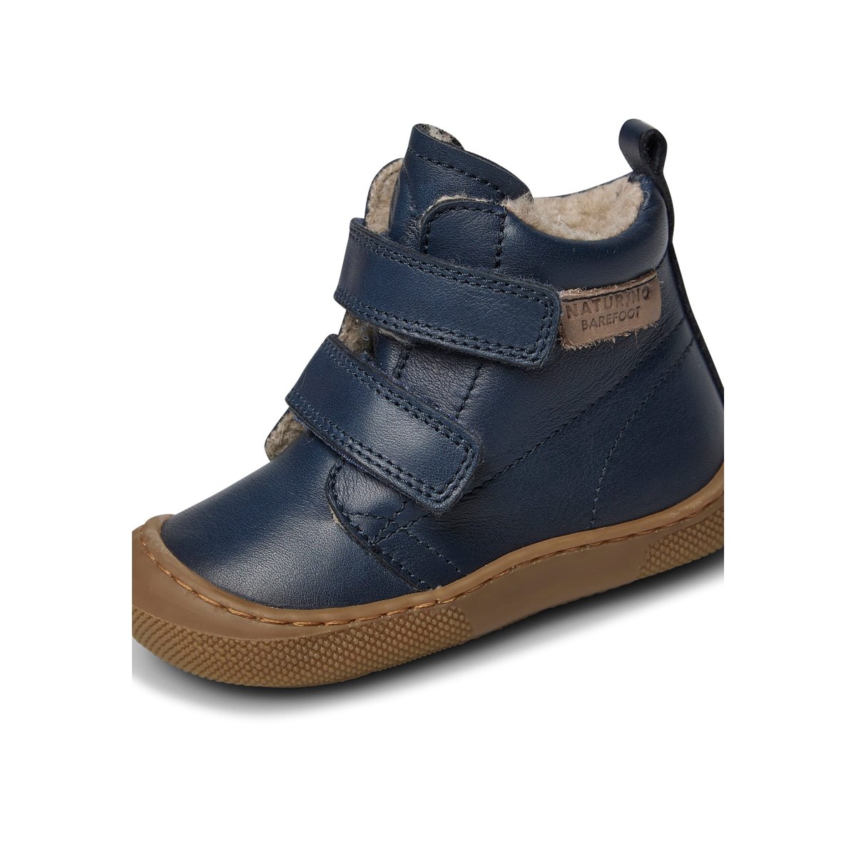 Bottes barefoot en cuir BAREFOOT WIGGHI VL marine, NATURINO
