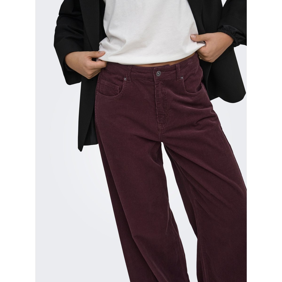 Pantalon À Jambe Large fudge, ONLY