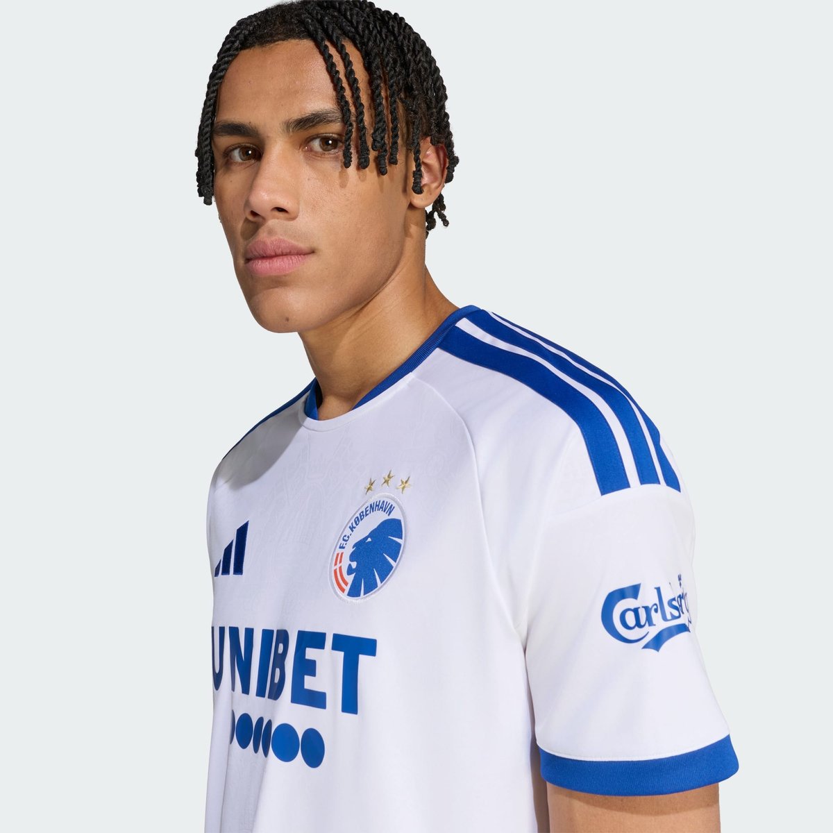 Maillot Domicile Fc Copenhague 26/27 Maillot Domicile Fc Copenhague 26/27 white, adidas Performance