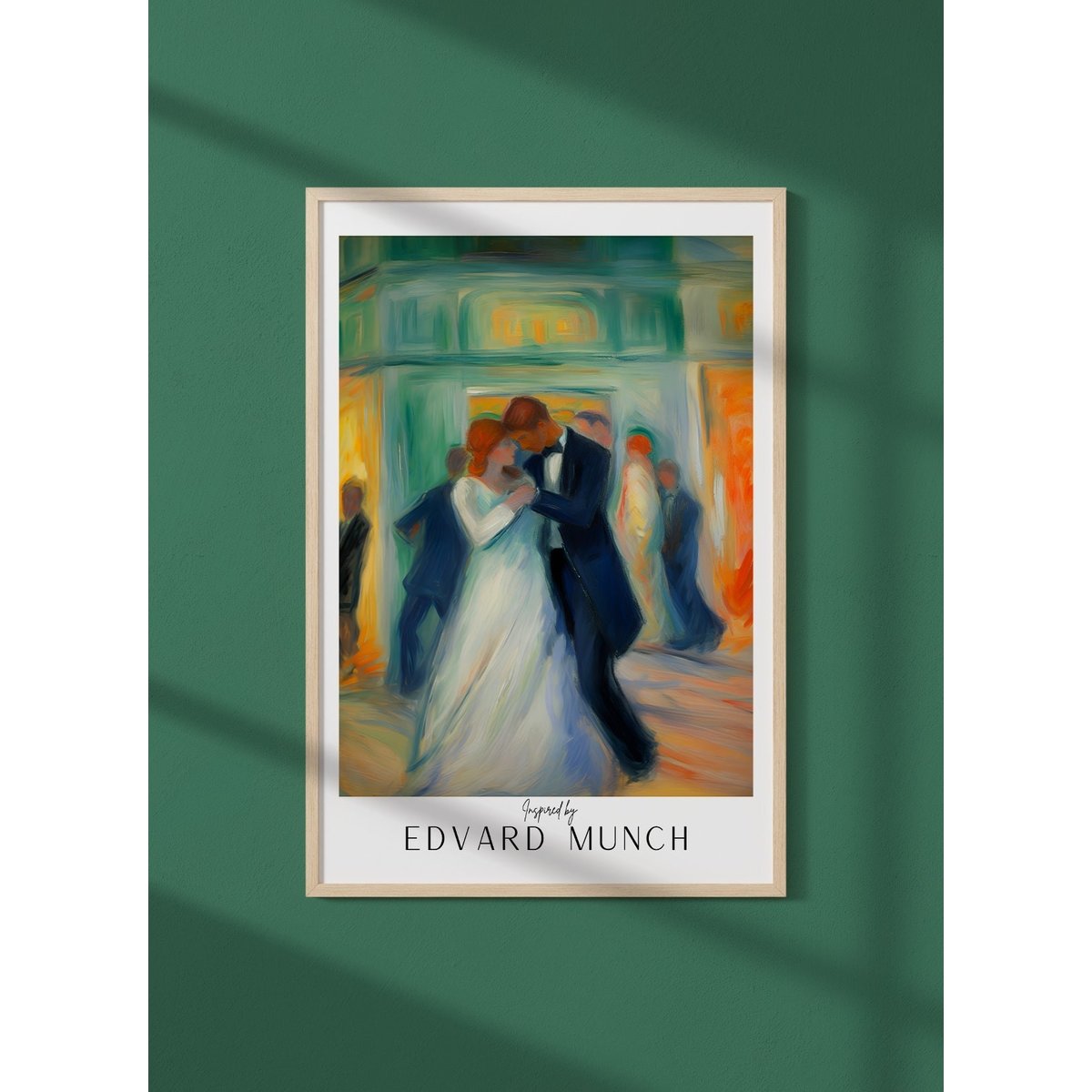 Affiche Edvard Munch n°4 blanc, L'AFFICHERIE