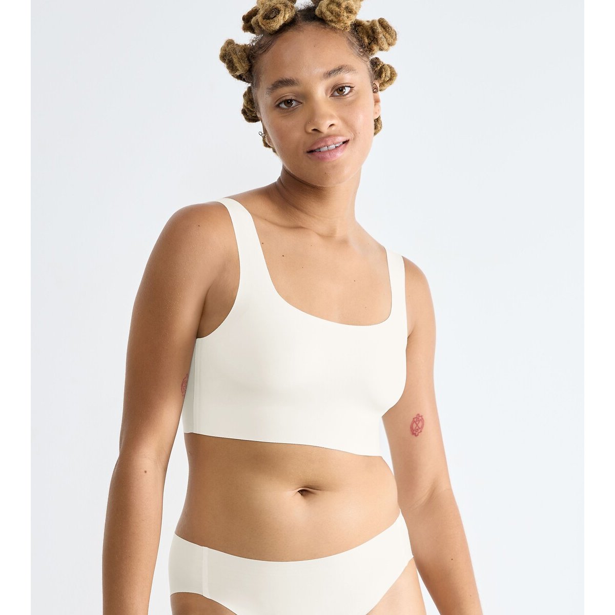 Brassiere scollatura arrotondata Zero Feel 2.0 bianco, SLOGGI