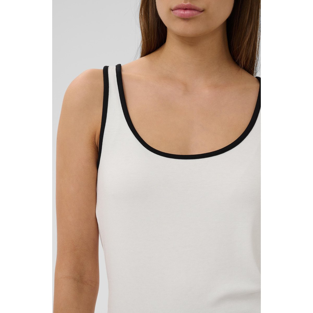 T-shirt blanc broken white, SOAKED IN LUXURY