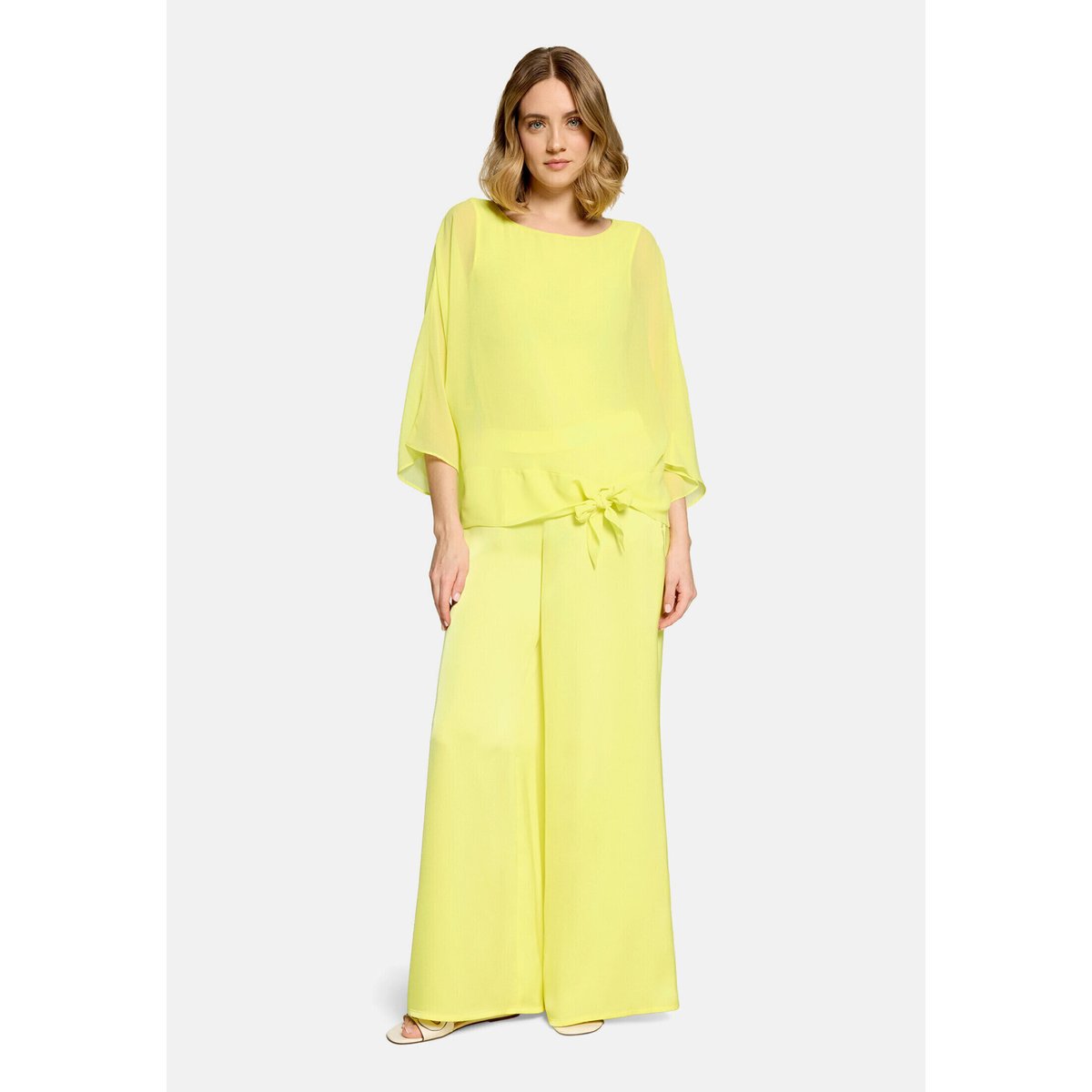 Chemisier en chiffon unicolore limelight, BETTY BARCLAY