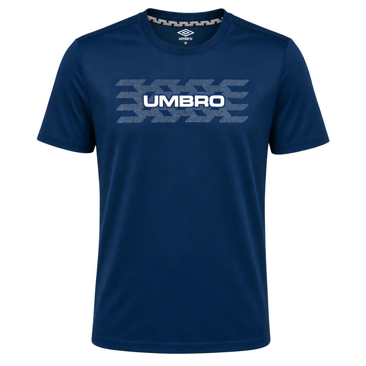 Tee Shirt regular fit bleu marine/blanc, UMBRO