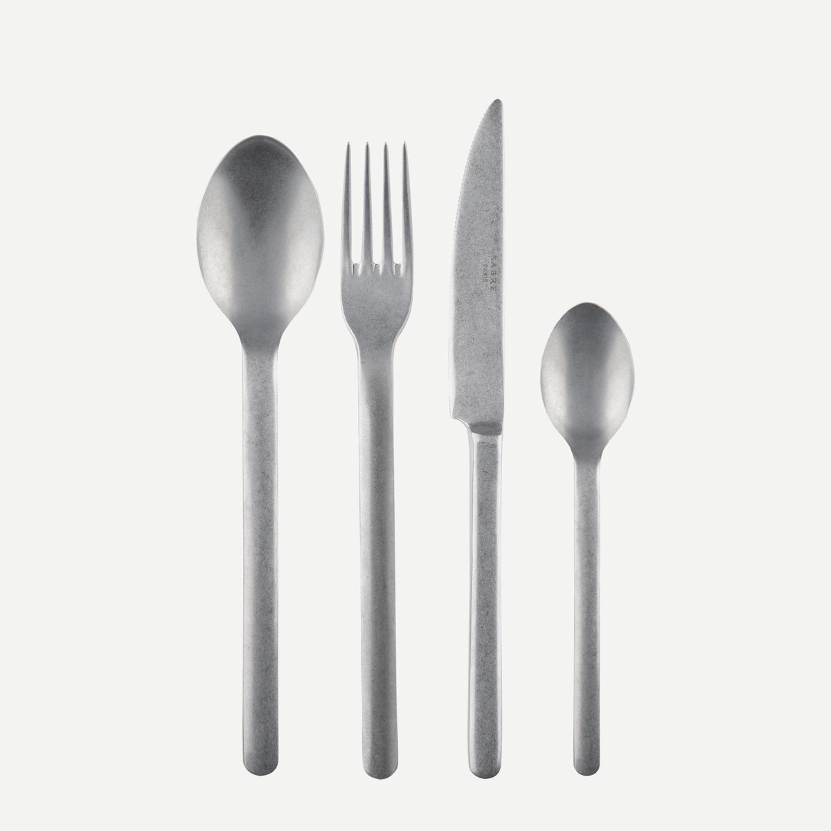Set de 4 couverts de table, Loft Vintage inox, SABRE