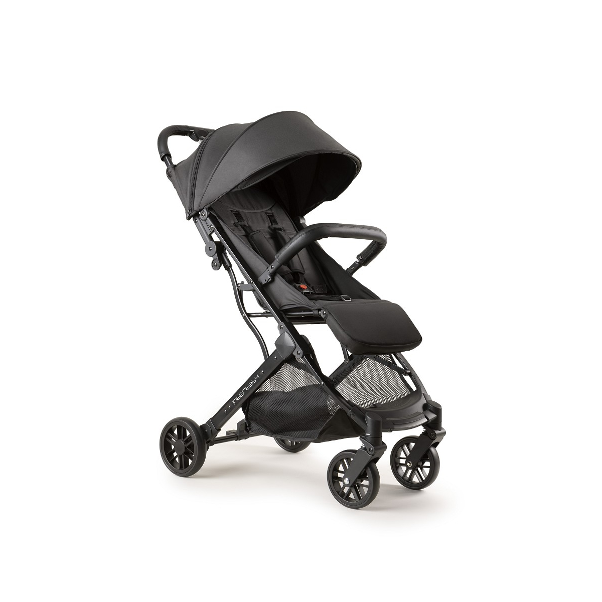Poussette Mod. Minimum Space Plus Noire noir, INTERBABY
