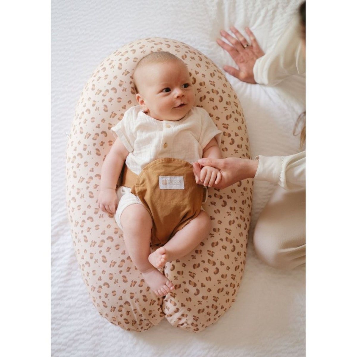 Coussin d'allaitement Multirelax+ Jersey léopard, CANDIDE