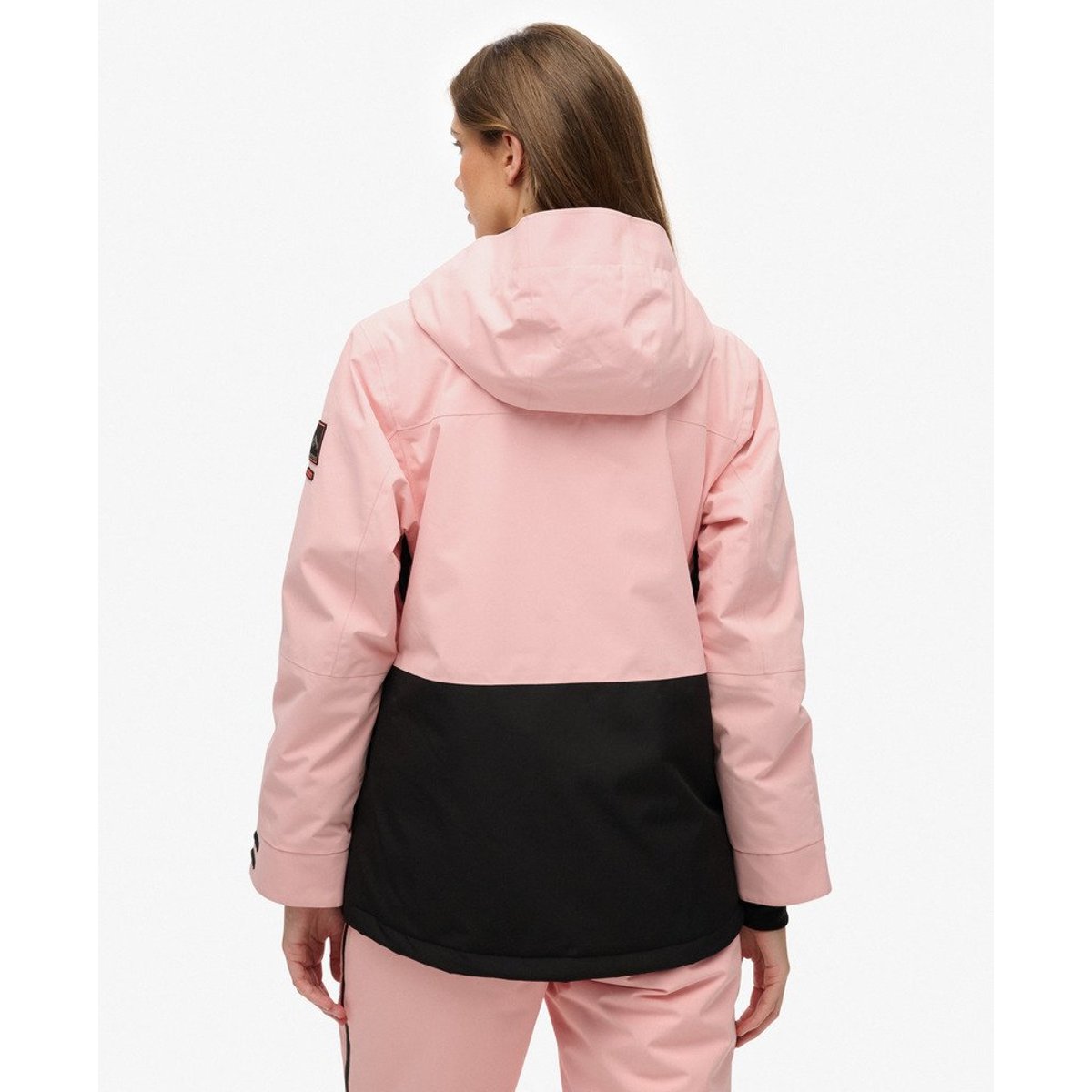 Veste de Ski Freestyle Overhead rose mat, SUPERDRY