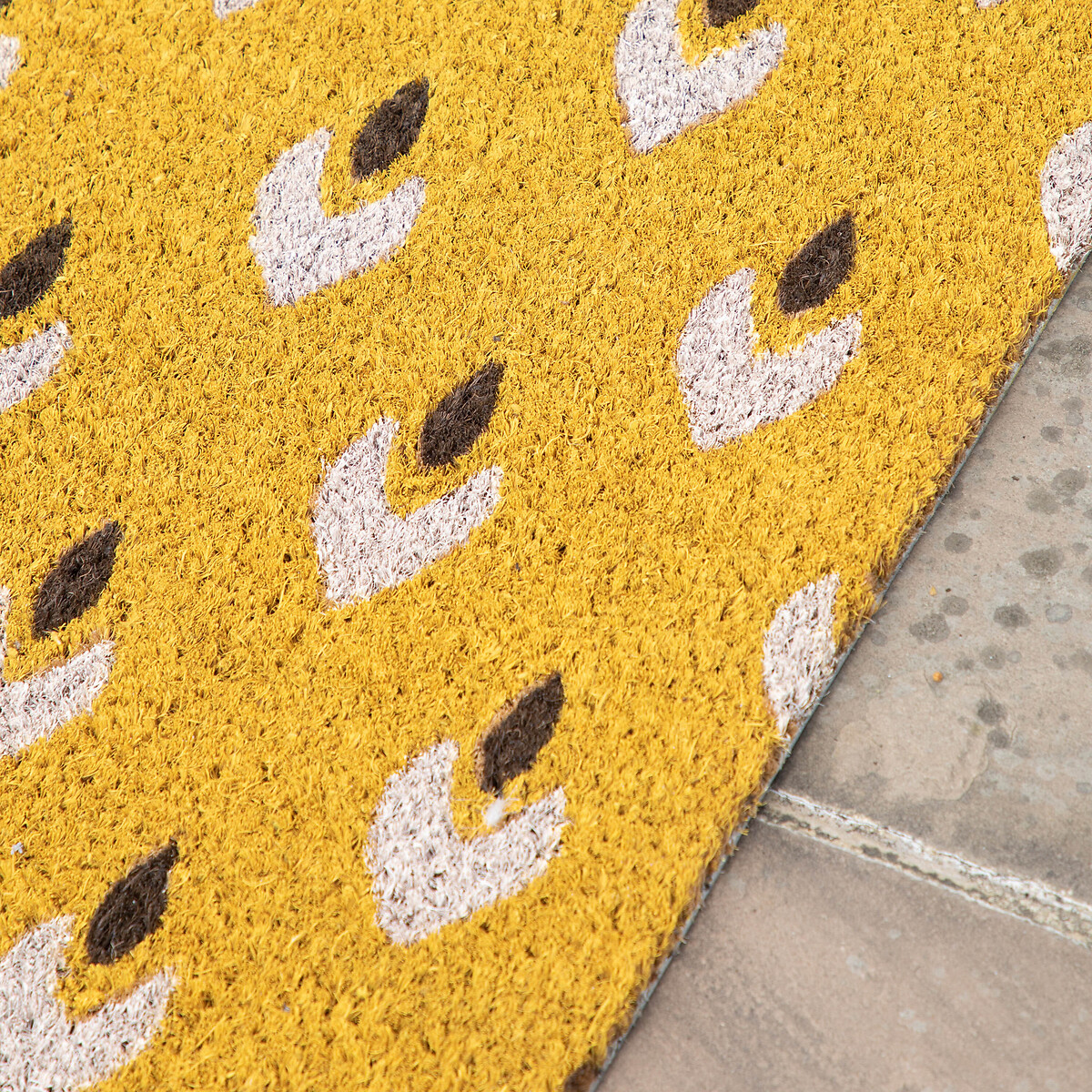 I-Cat Okra Core Doormat yellow, ÉDITÉ