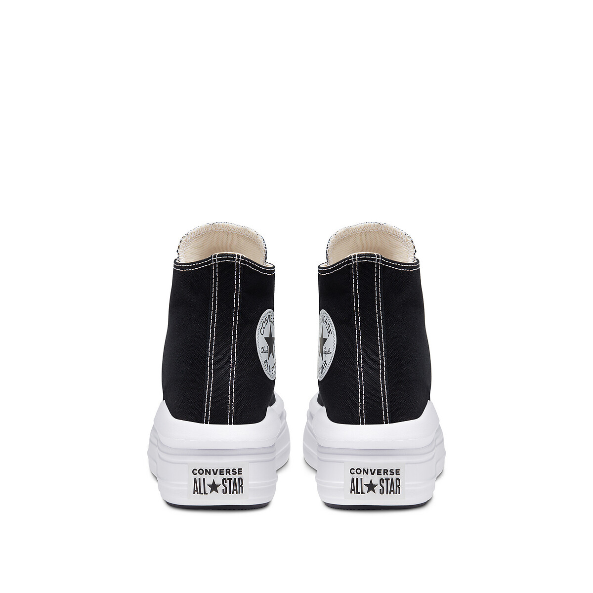 Chuck Taylor All Star Move Canvas High Top Trainers black, CONVERSE