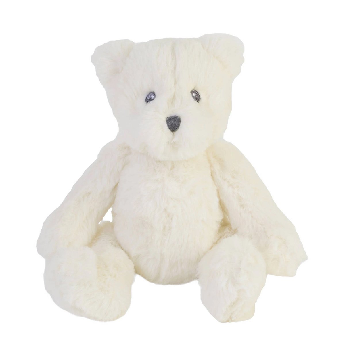 Peluche Ours 26 cm blanc, HAPPY HORSE