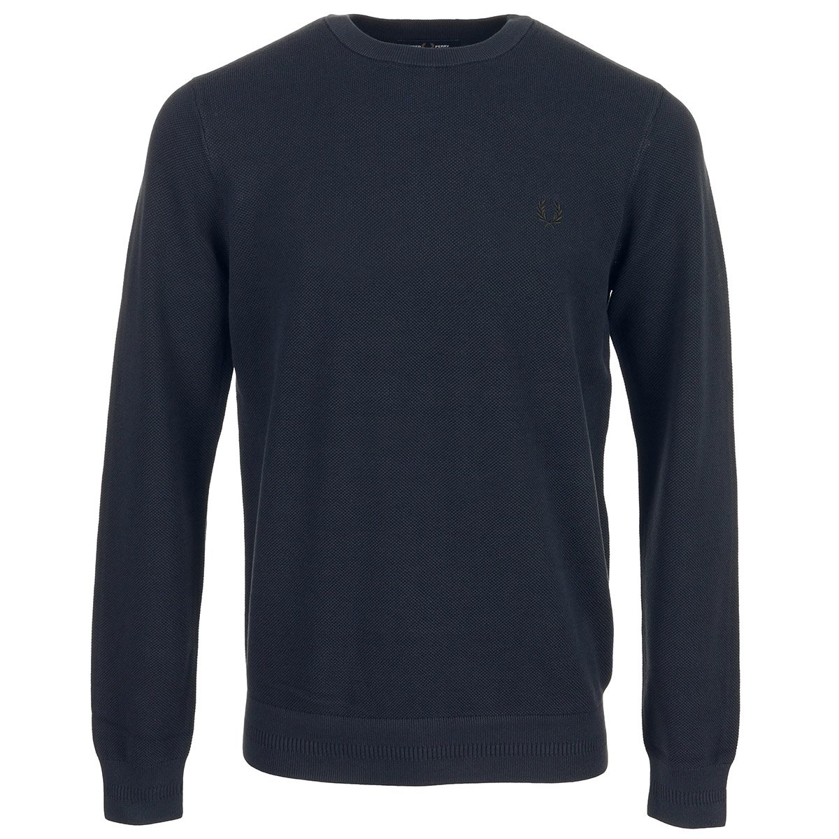 Pull PIQUE STITCH JUMPER navy, FRED PERRY