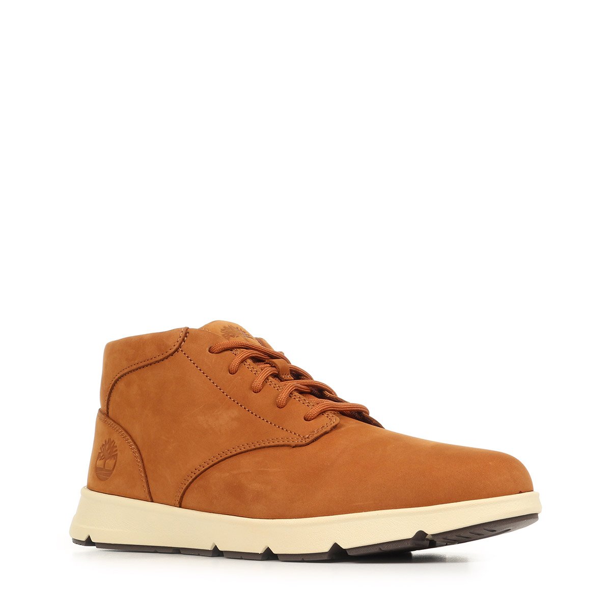 Baskets PARKER STREET MID LACE UP SNEAKER rust nubuck, TIMBERLAND