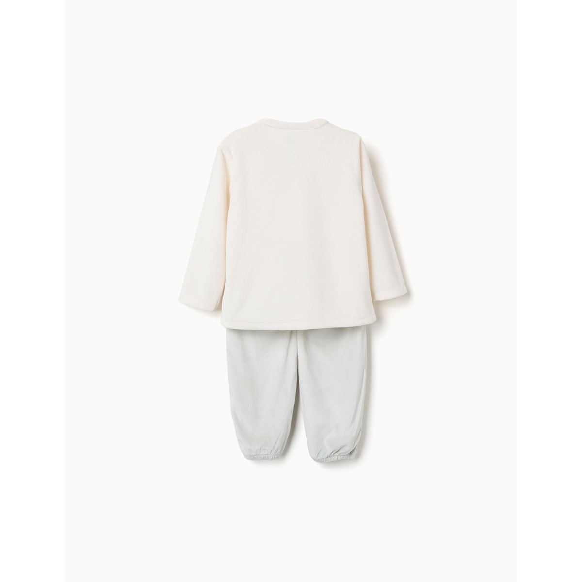 Pyjama en velours avec Toy Story beige clair, ZIPPY