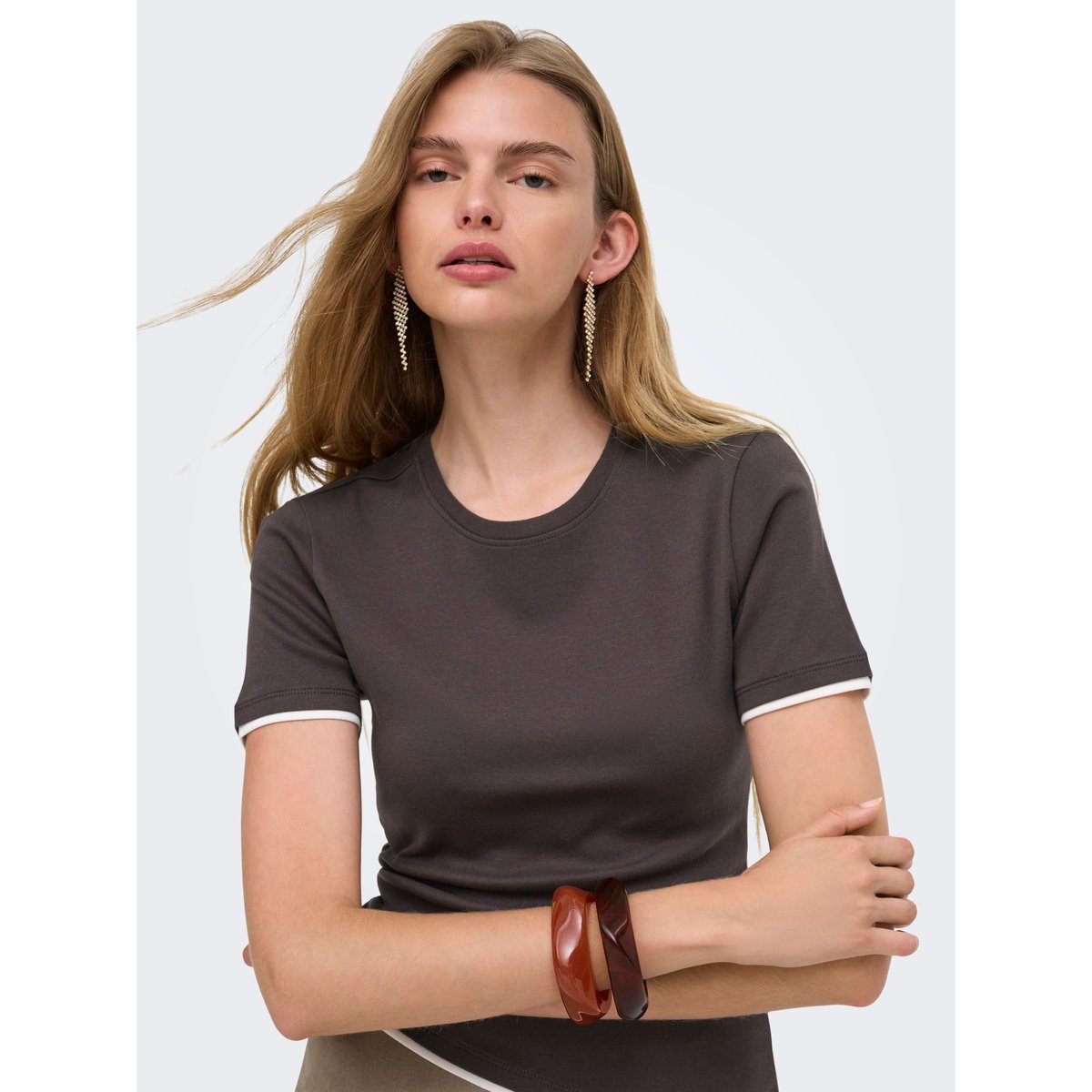 T-Shirt chocolate torte, ONLY