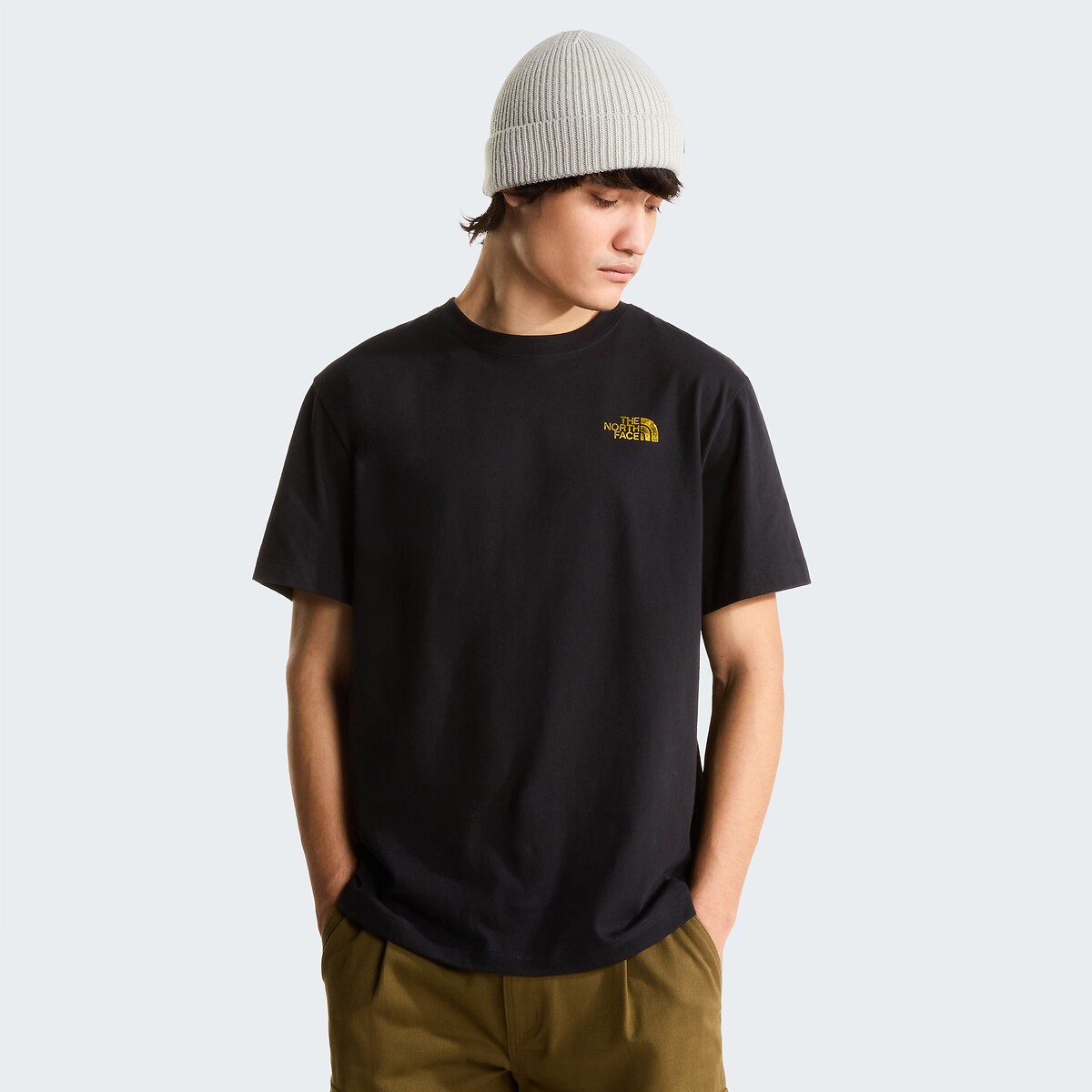 Back Print Short Sleeve T-Shirt black, THE NORTH FACE