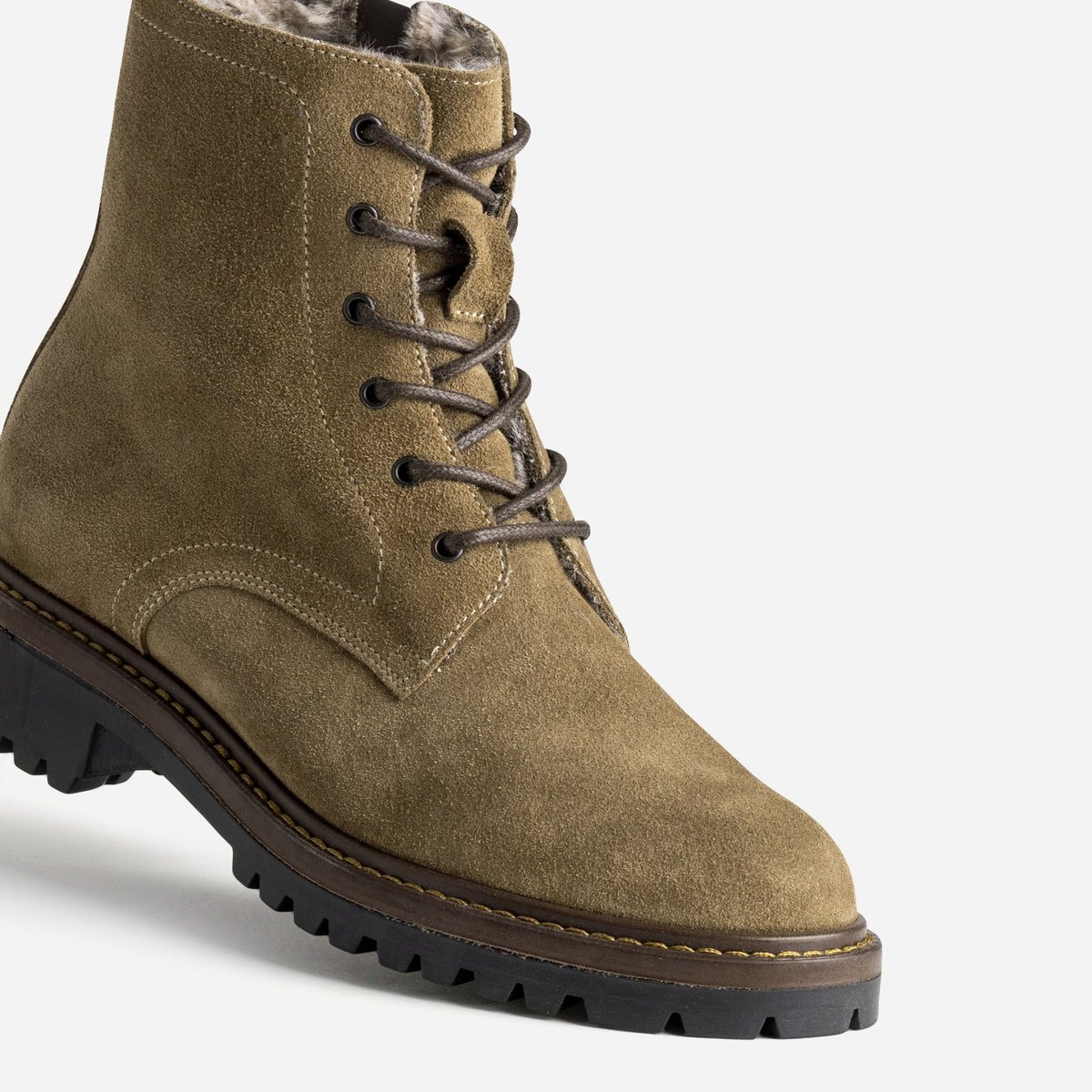 Boots en cuir LUDIVINE camel, ERAM