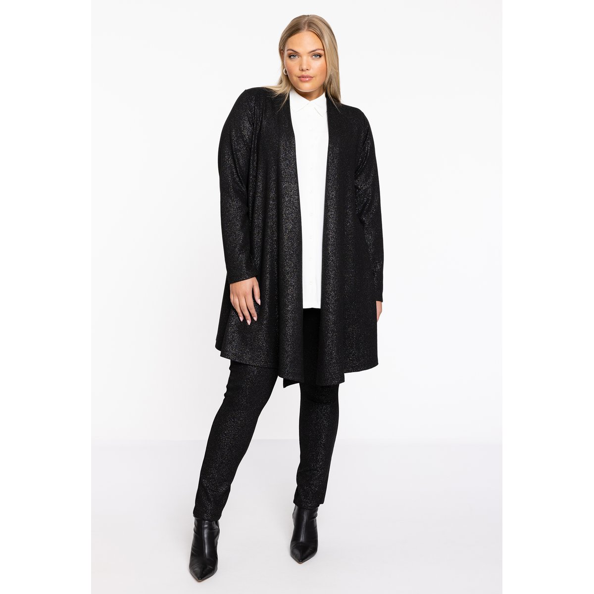 Gilet avec manches longues noir, YOEK