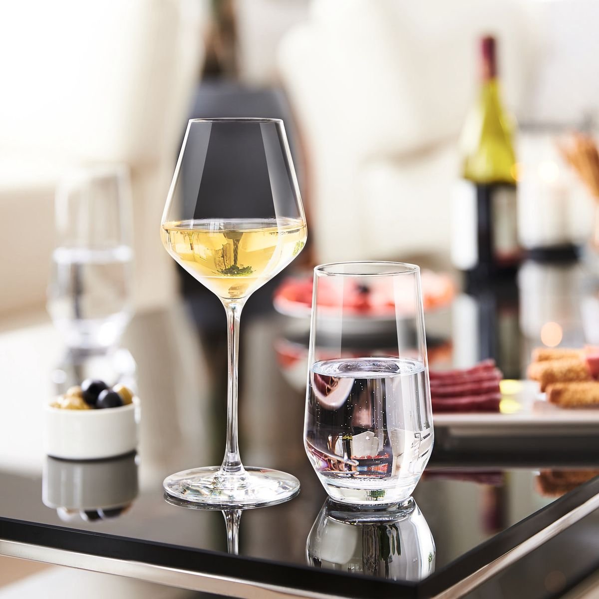 6 verres à eau 45cl -ULTIME transparent, CRISTAL D ARQUES