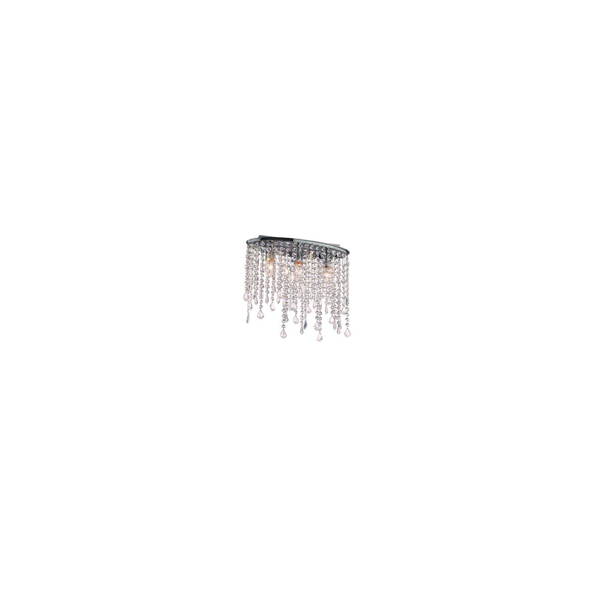 Plafonnier    RAIN gris, IDEAL LUX