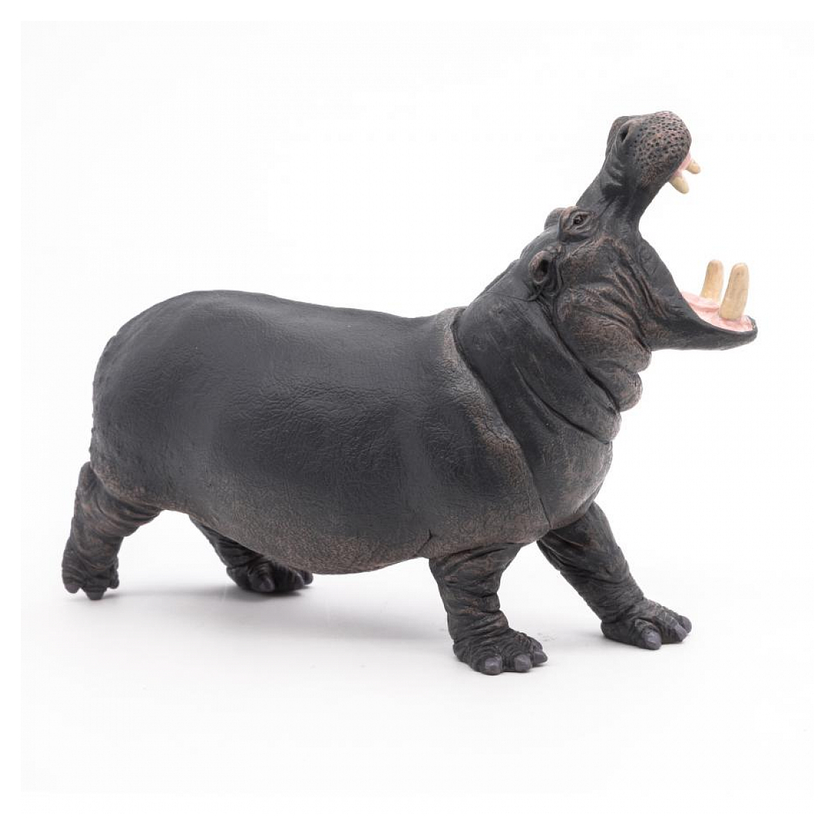 Figurine hippopotame marron, PAPO