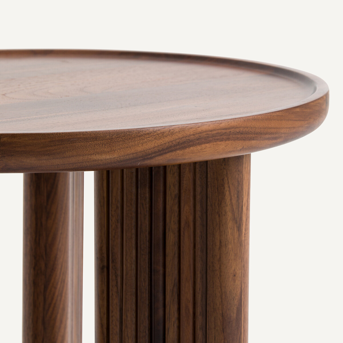 Diagil Round Walnut End Table walnut, AM.PM