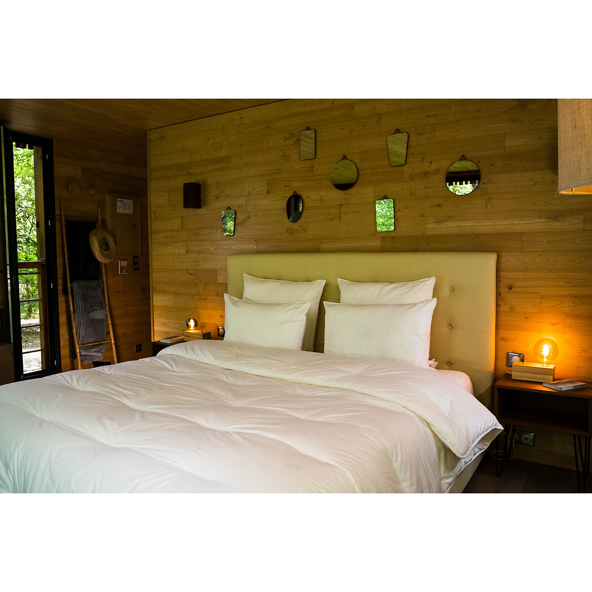 Couette synthétique 350g/m² Quallofil Allerban blanc, LESTRA