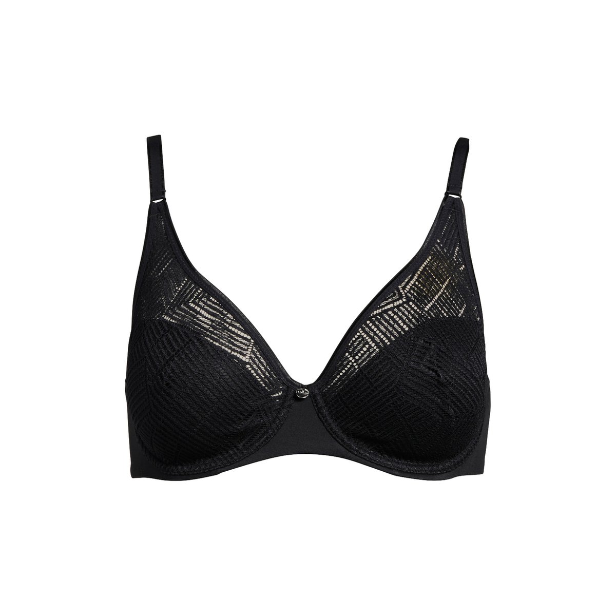 Soutien-gorge moulé emboîtant EMMA noir, CHANTELLE