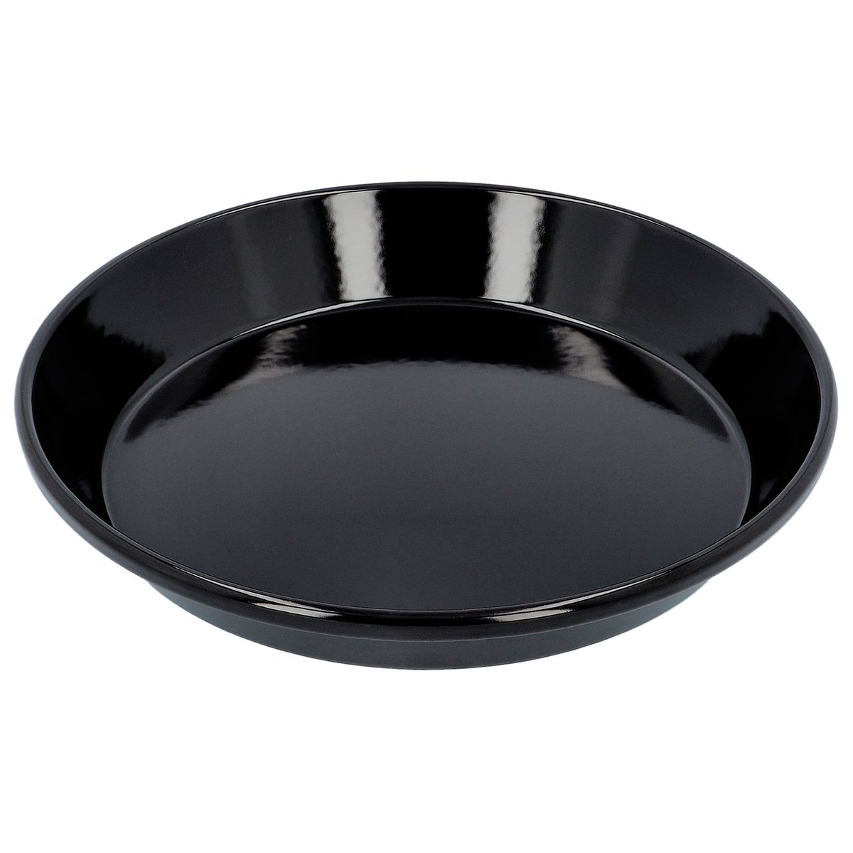 Moule à tarte en acier émaillé, PREMIUM noir, BIRKMANN