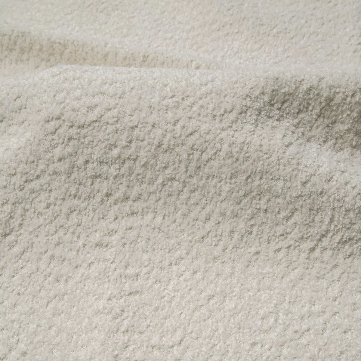 Banc en tissu bouclette VOG crème, SIA HOME
