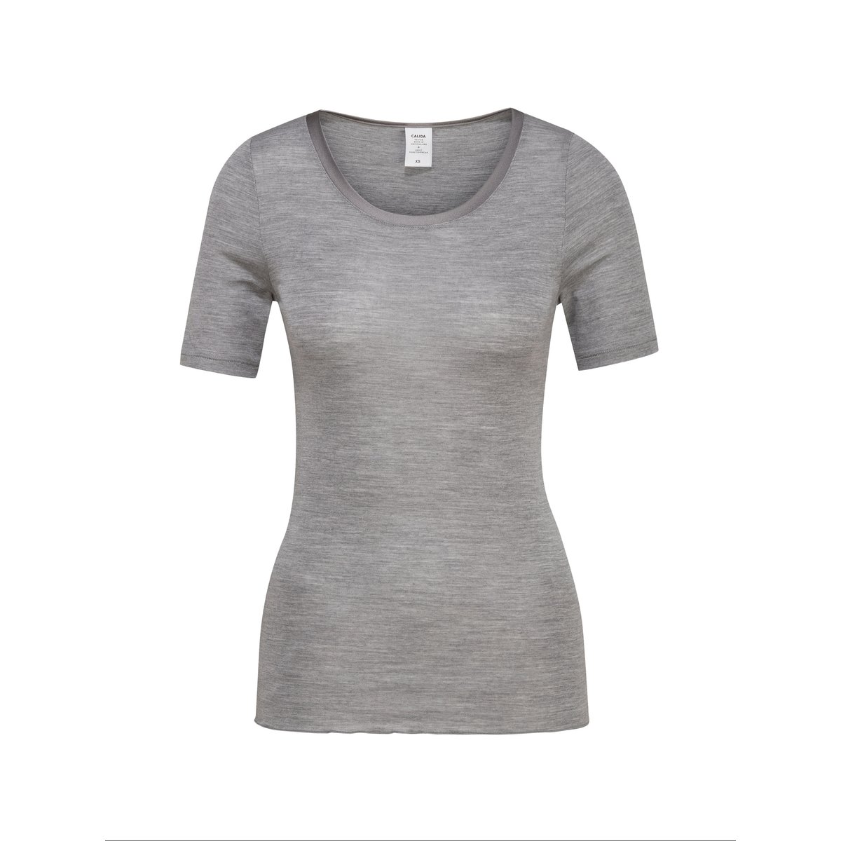 T-Shirt à manches courtes manches courtes Laine TRUE CONFIDENCE platin melé_, CALIDA