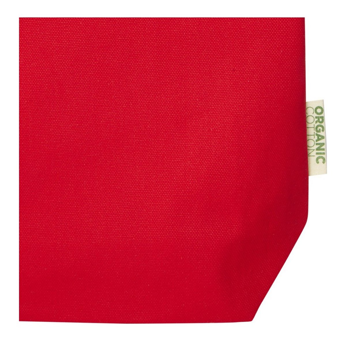 Tote bag en coton bio ODISHA rouge, FLOSO