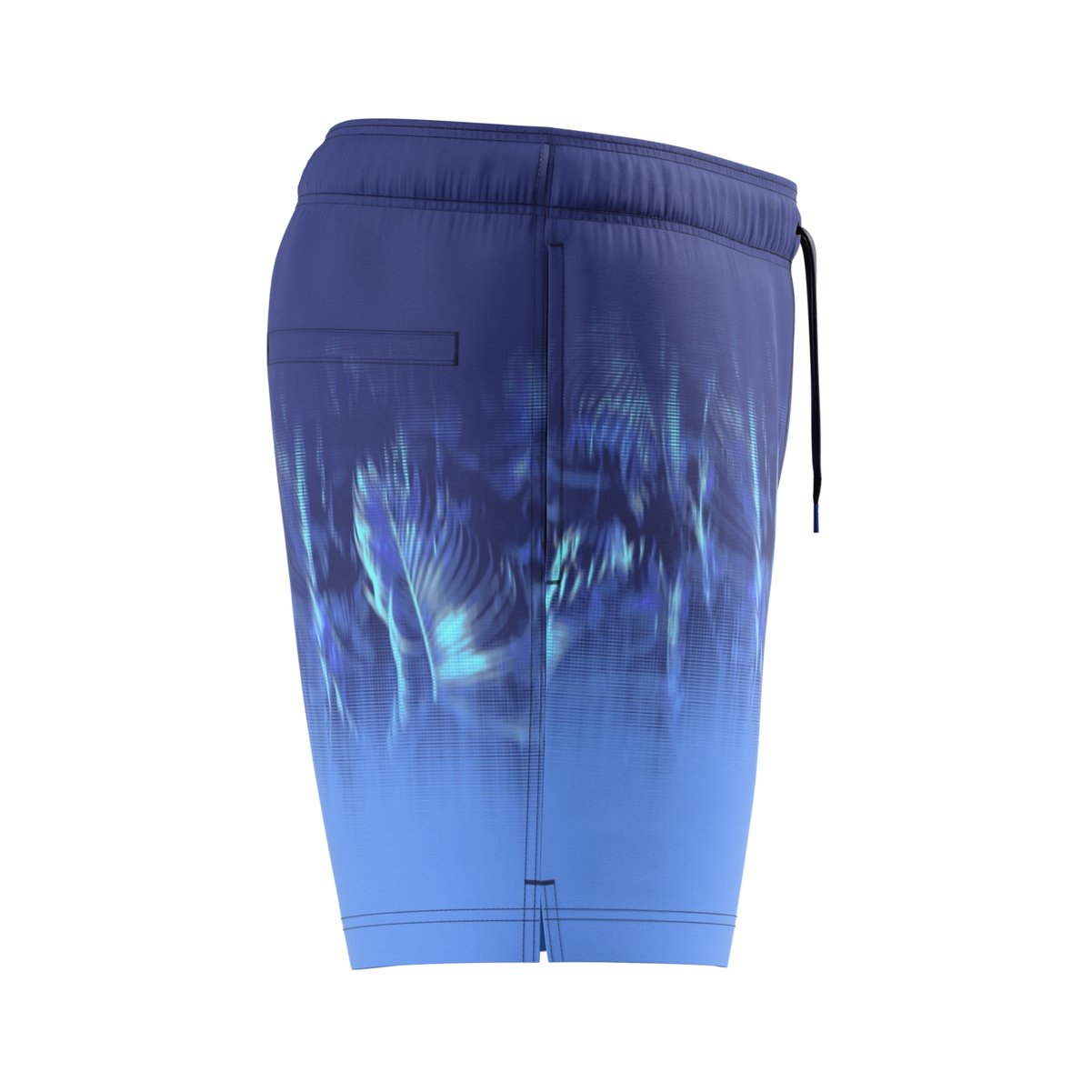 Short de bain à taille élastiquée motif/style imprimé palmier ENGINEERED REDONDO EDGE bleu, SPEEDO