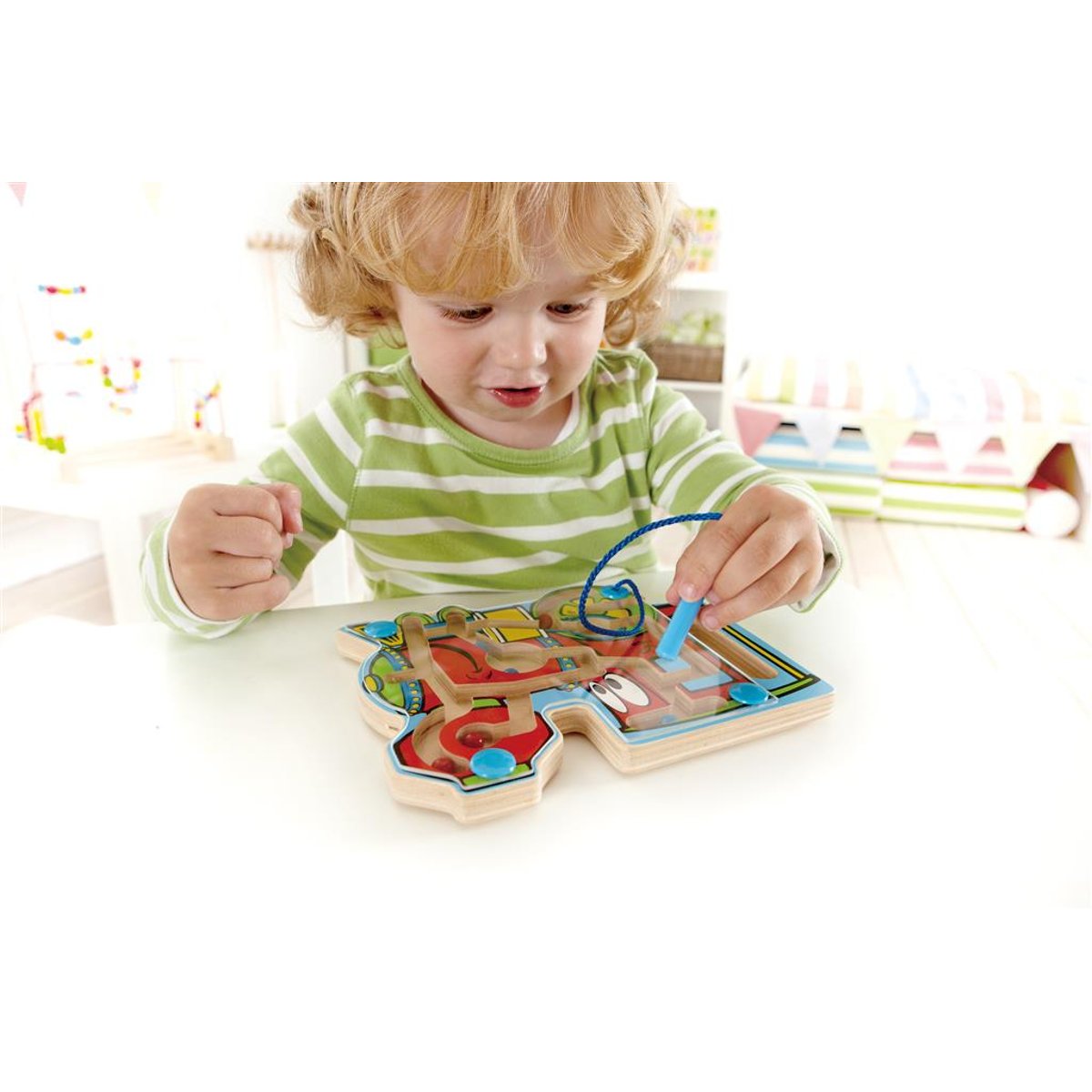 Jeu magnétique Choo Choo rouge, HAPE TOYS