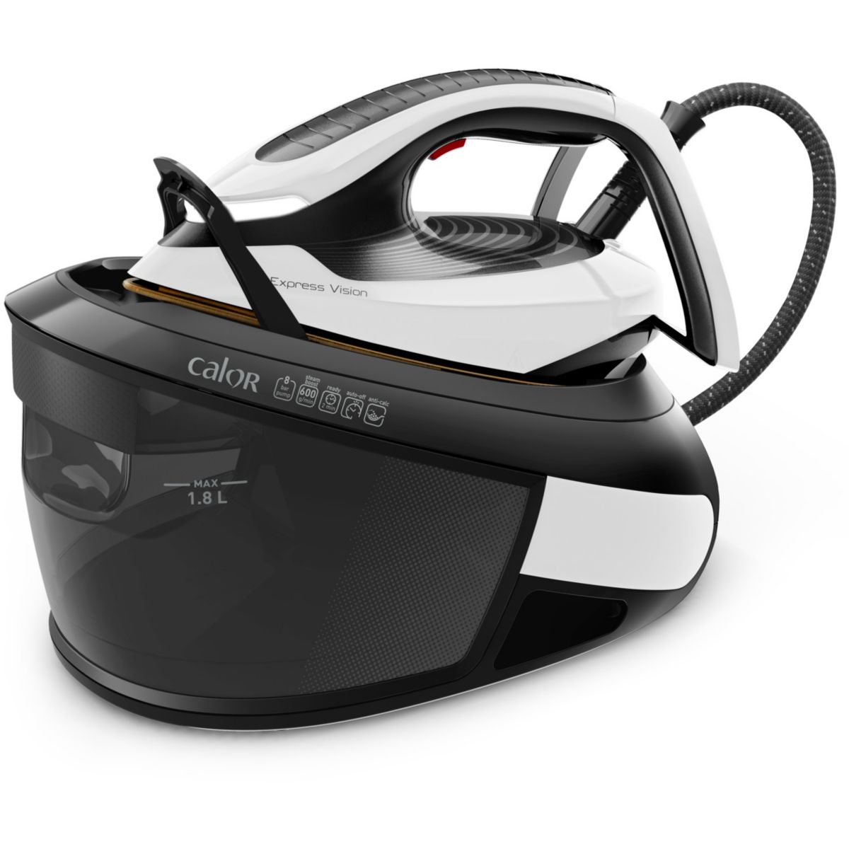 Centrale vapeur Express Vision Steam SV8156C0 couleur unique, CALOR