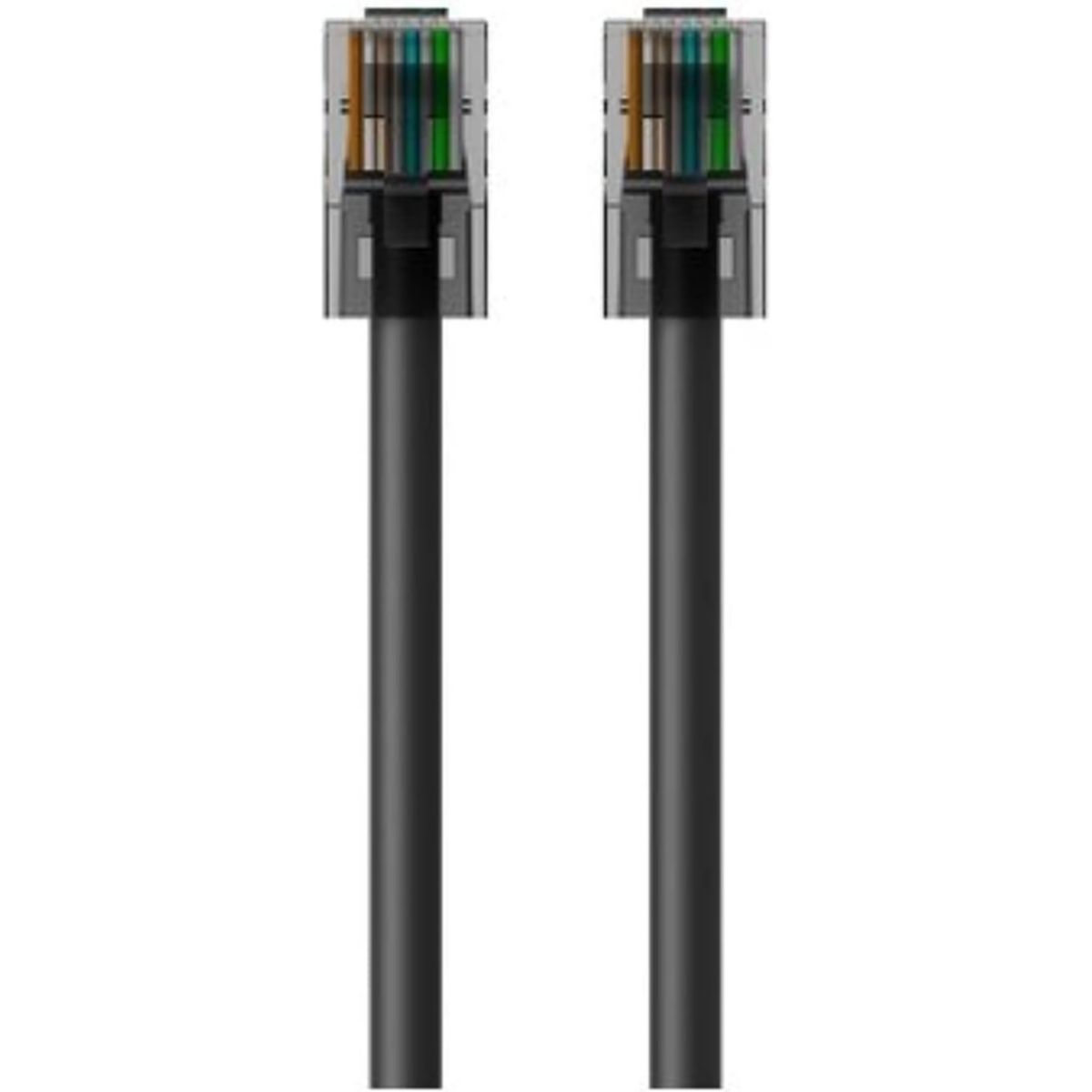 Adaptateur Ethernet 5M Droit CAT6 Noir A3L981BT05MBKHS couleur unique, BELKIN