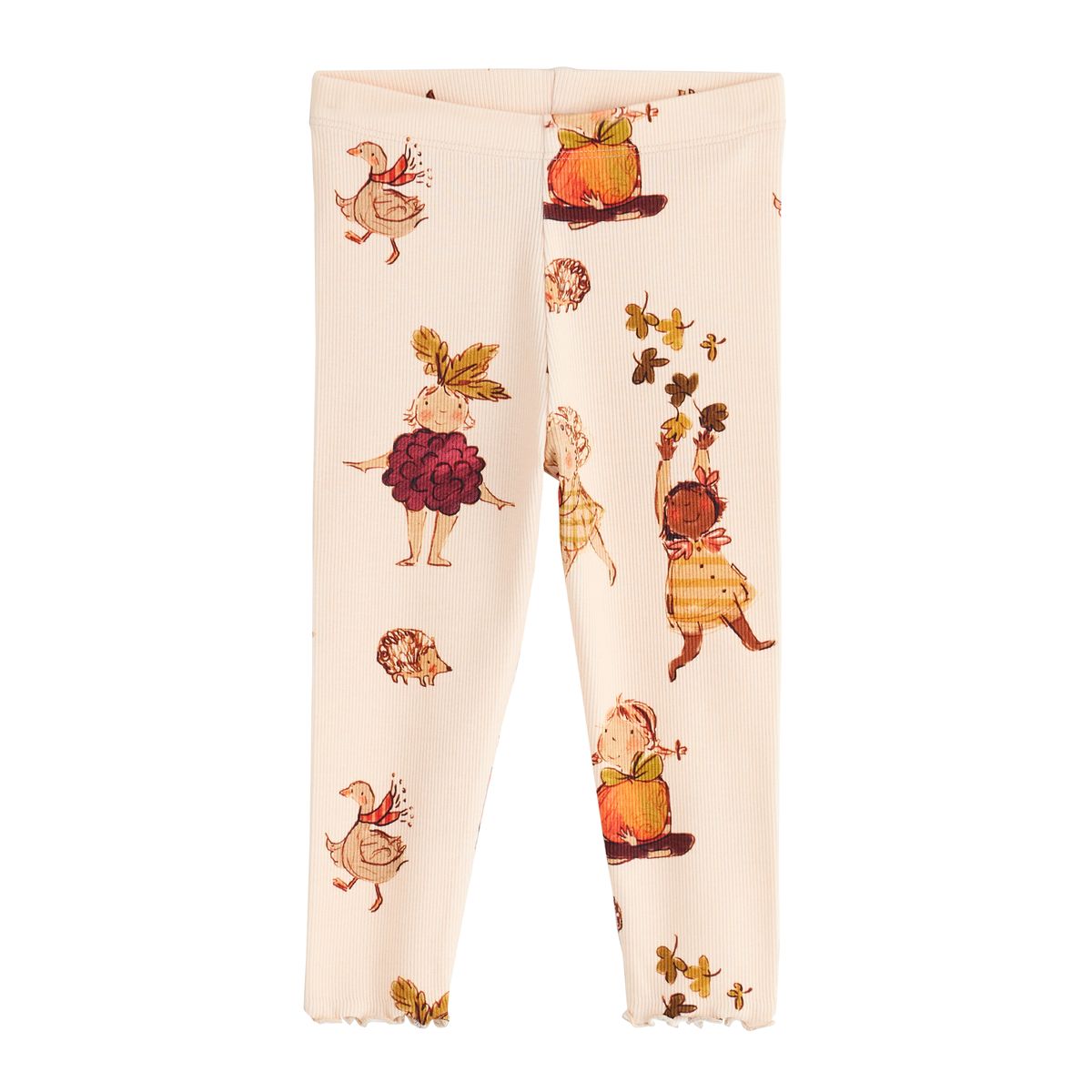 Legging côtelé, lot de 5 violet, NEXT