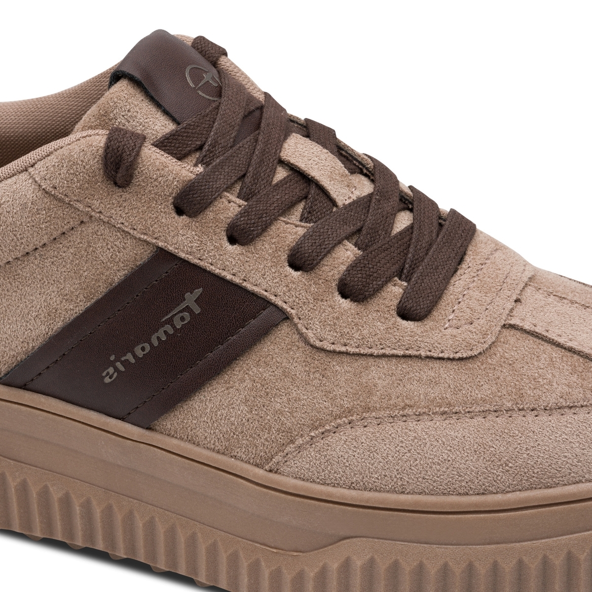 Basket à talon marron taupe, TAMARIS