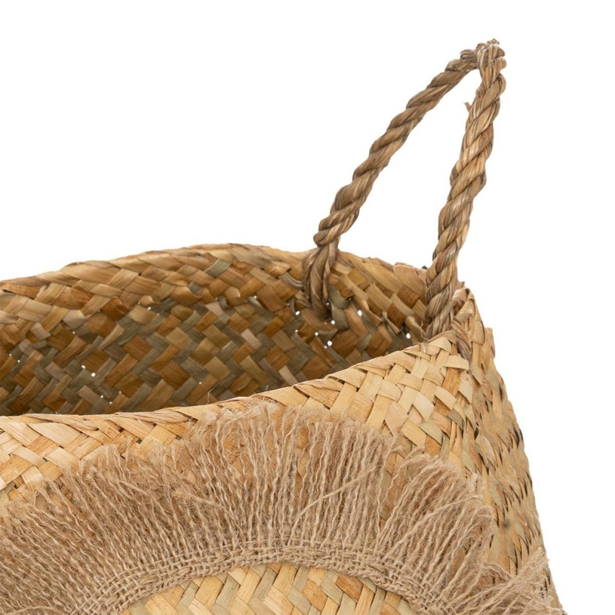 Panier Pliant Roseau Lion D35 beige, ATMOSPHERA