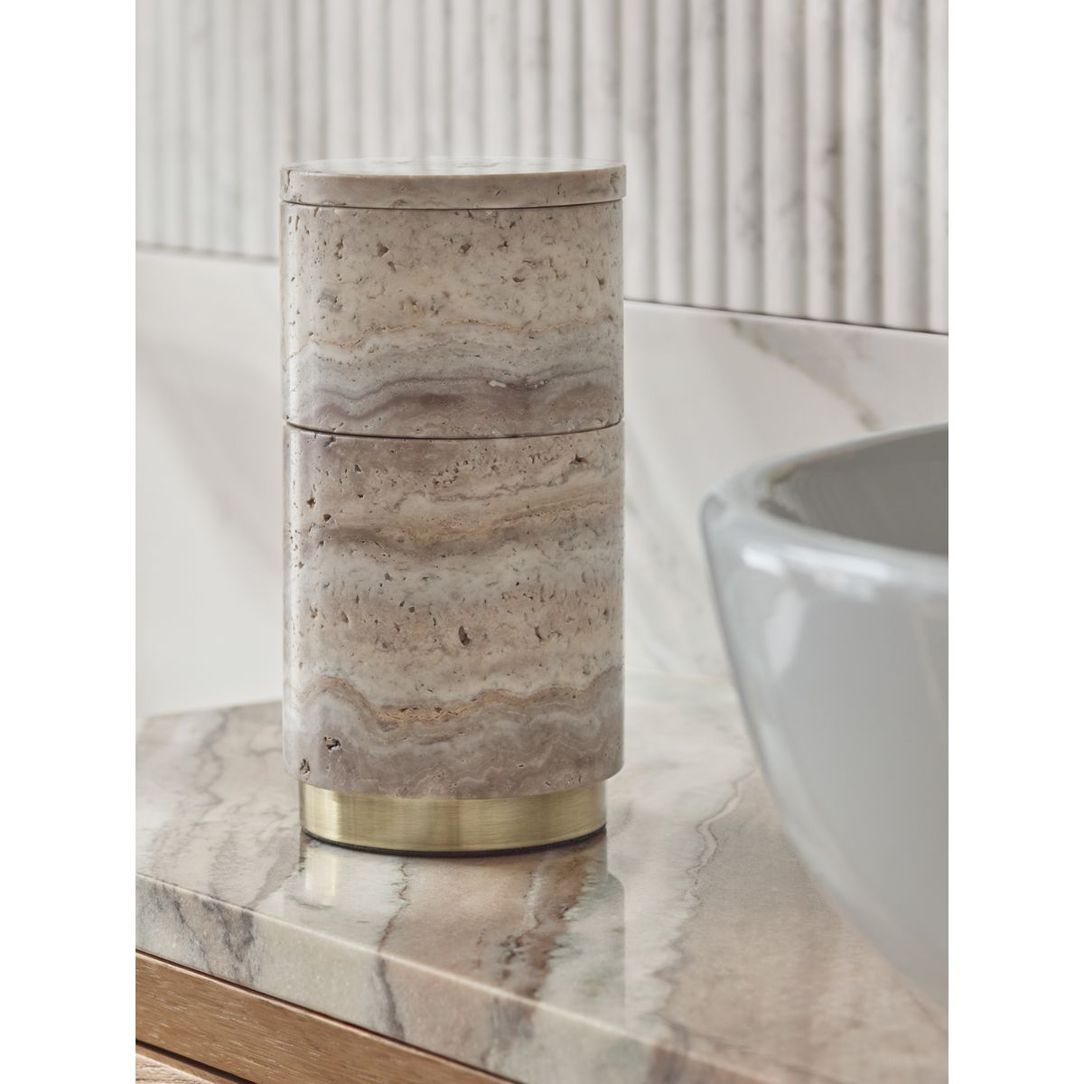 Pots de rangement empilables n. premium gris, NEXT