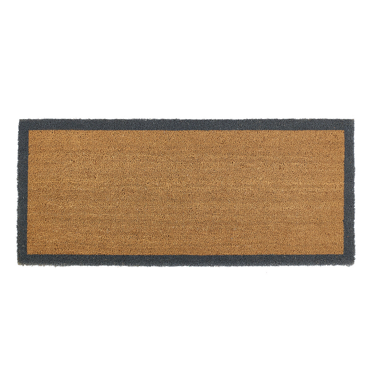 Border Print Coir Doormat light brown, MY MAT COIR