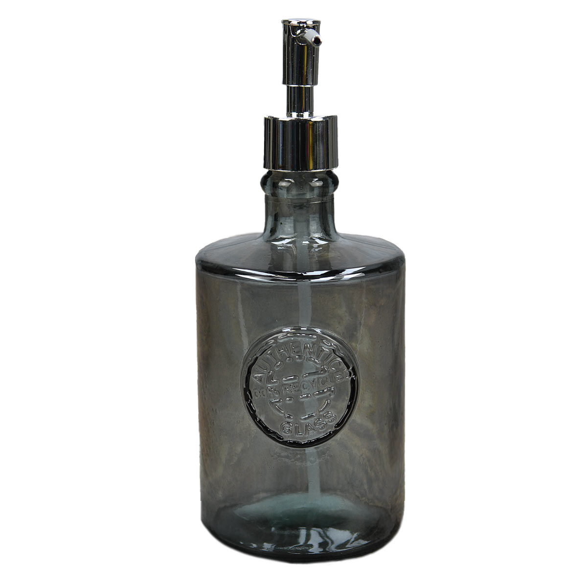 Distributeur de savon en verre recyclé AUTHENTIC naturel, SENSEI MAISON