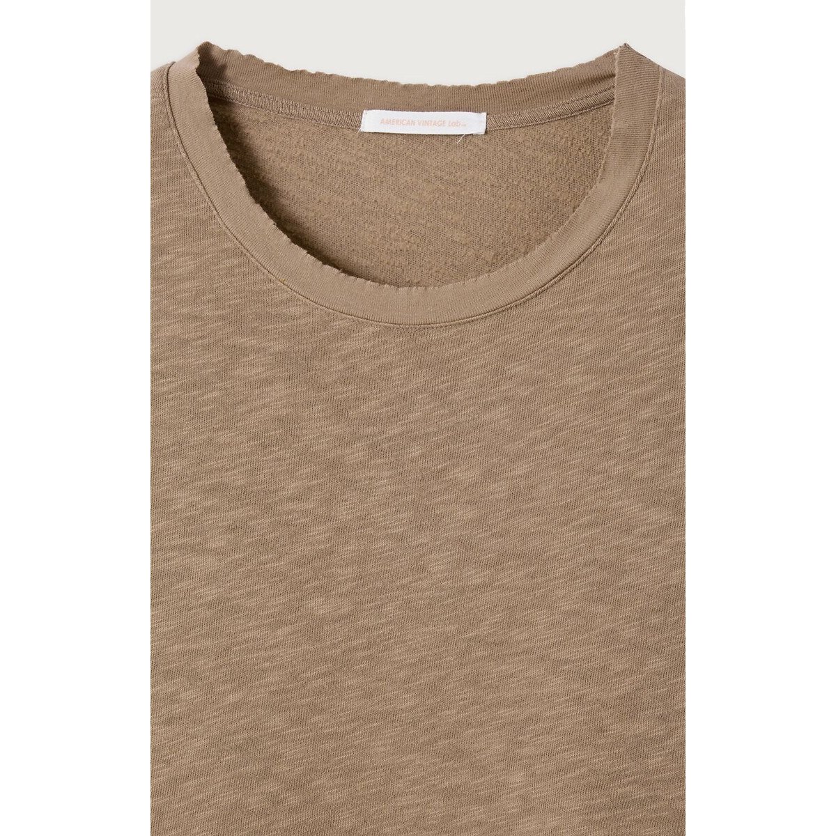 T-shirt a maniche lunghe con scollo rotondo, SONOMA talpa, AMERICAN VINTAGE