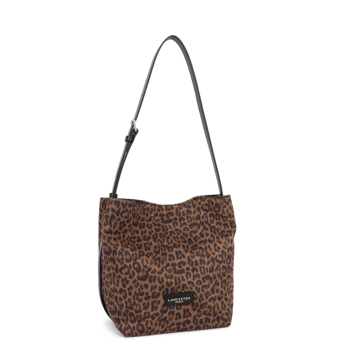 Sac seau JUNGLE marron léopard, LANCASTER