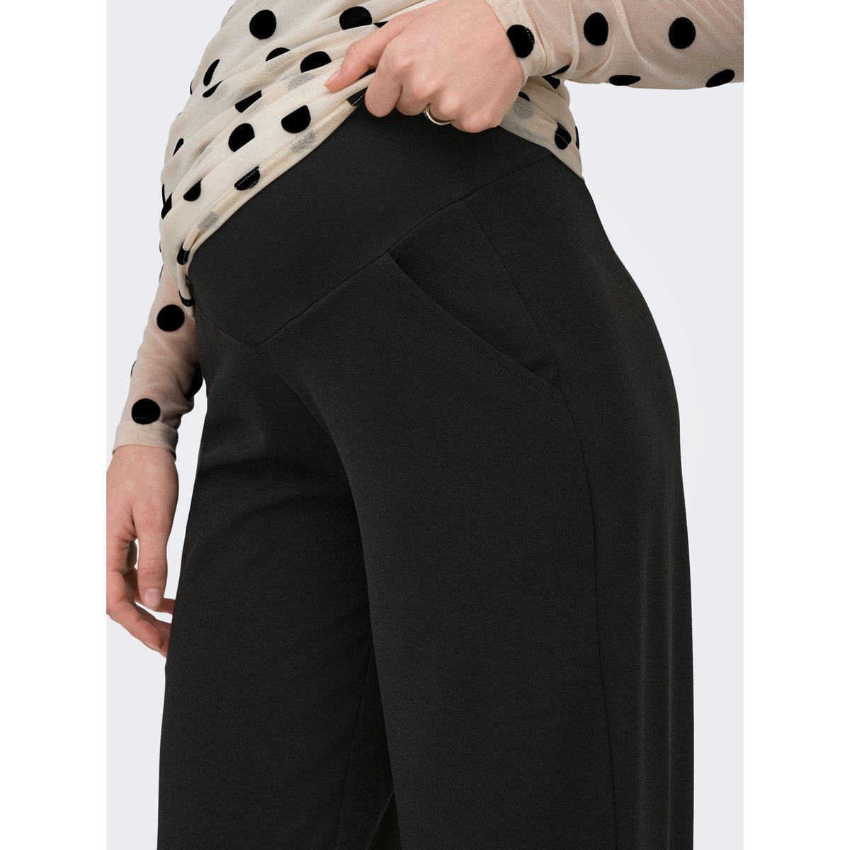 Pantalon À Jambe Large noire - black, ONLY