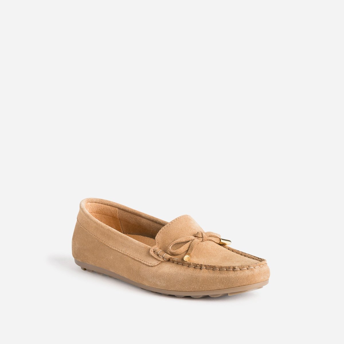 Mocassin en cuir ALAGNON camel, ERAM